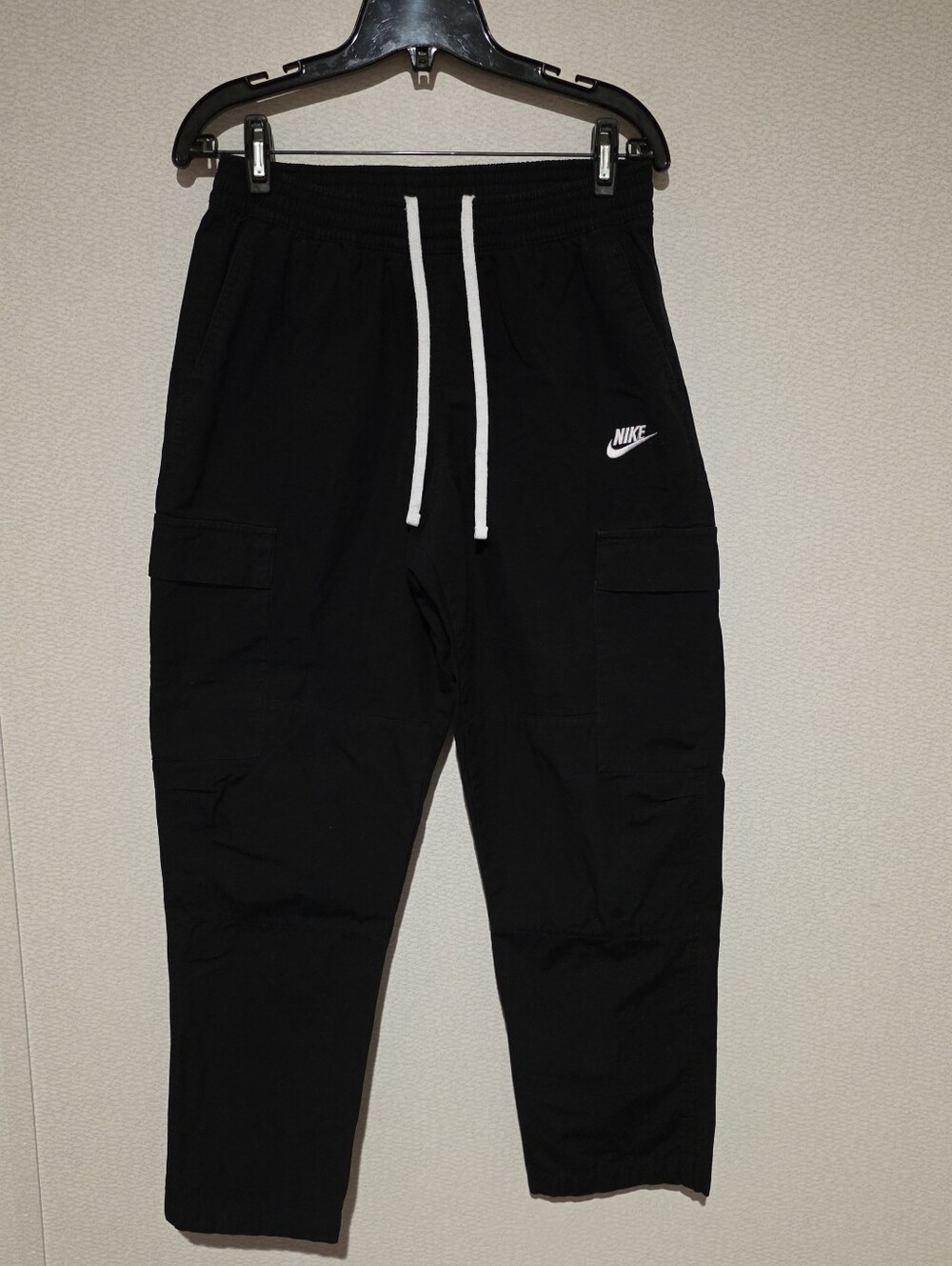 Nike Mens Woven Cargo Pants Size Small Black Utility